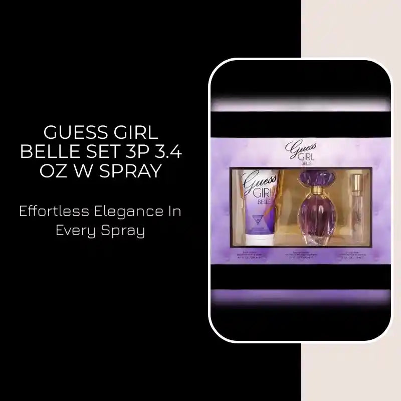 Guess Girl Belle Set 3p 3.4 oz W Spray by@Outfy