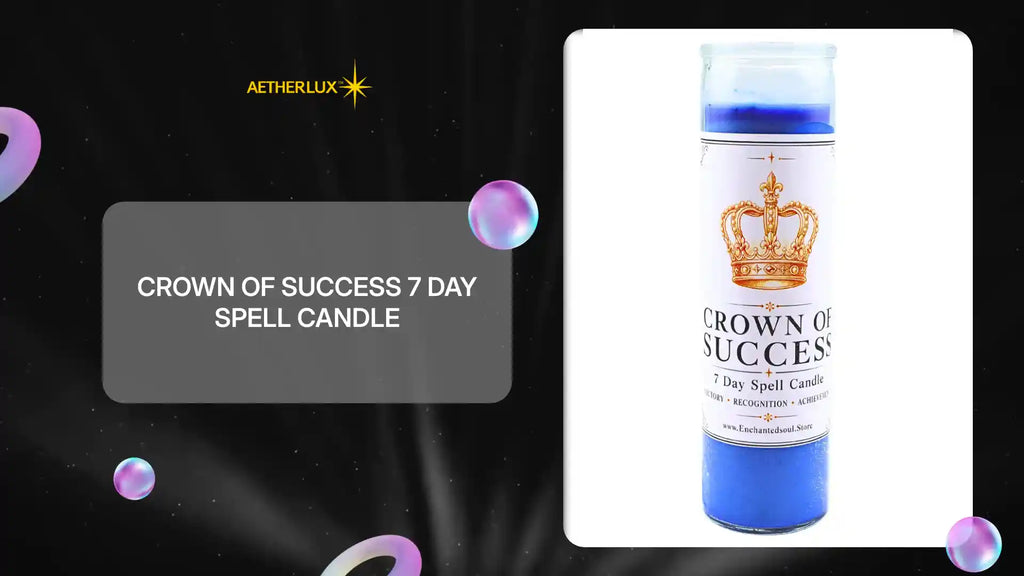 Crown of Success 7 Day Spell Candle by@Outfy