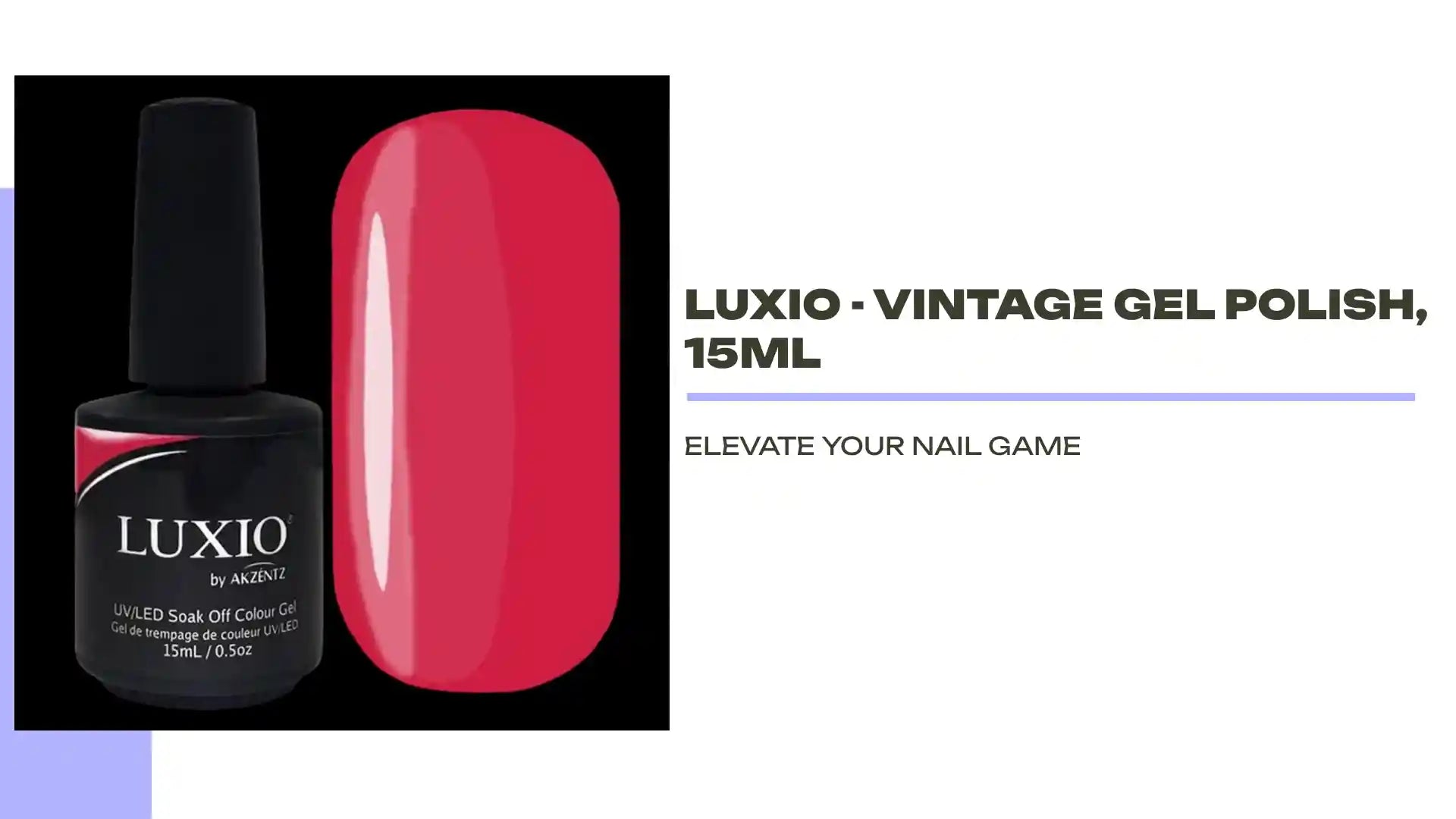 Luxio - Vintage Gel Polish, 15ml by@Outfy
