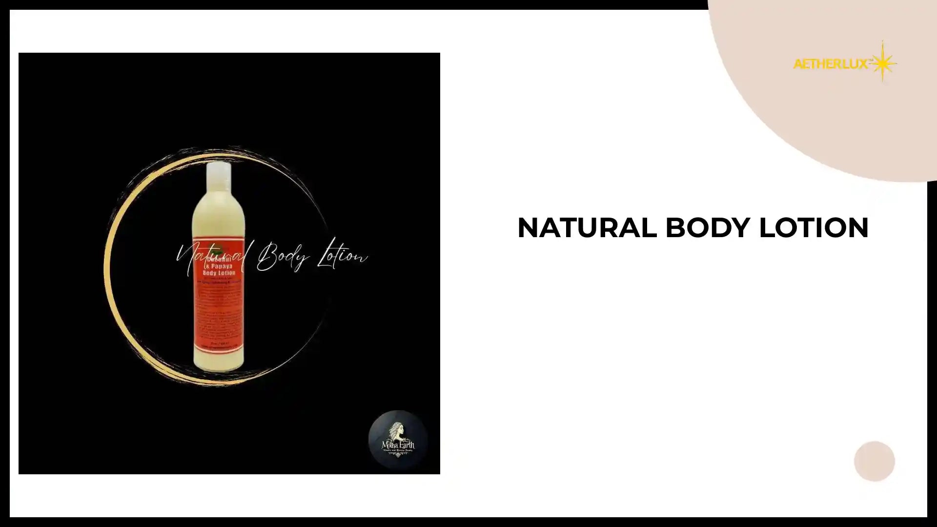 Natural Body Lotion by@Outfy