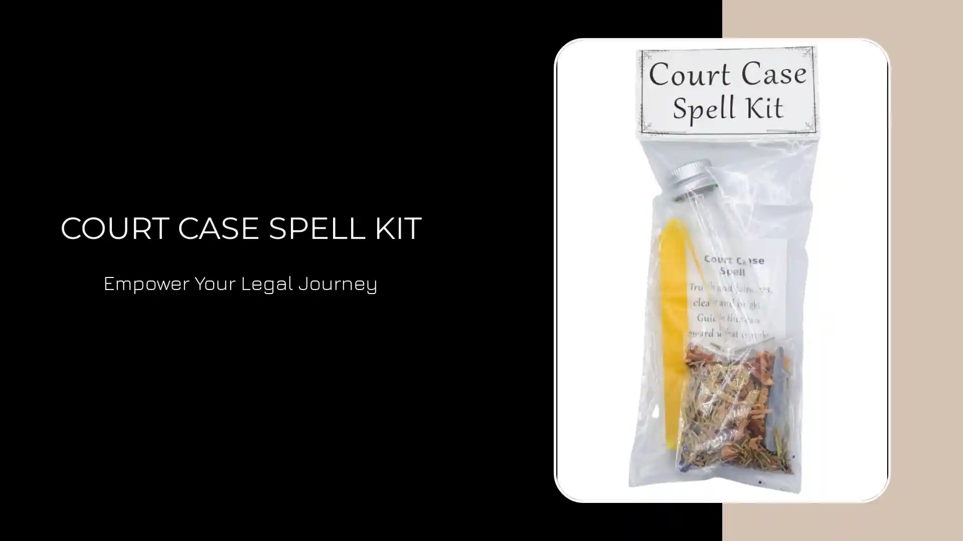 Court Case Spell Kit by@Outfy