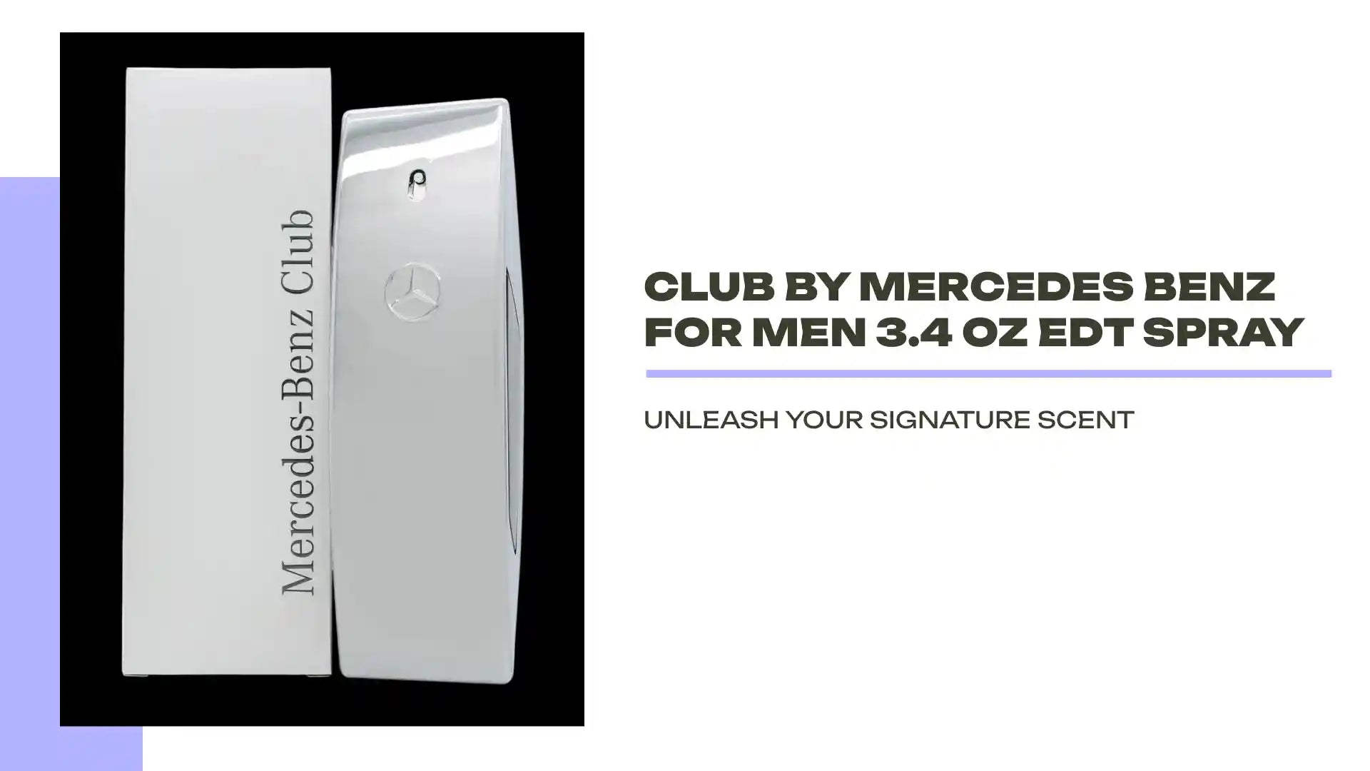Club By Mercedes Benz For Men 3.4 oz EDT Spray by@Outfy