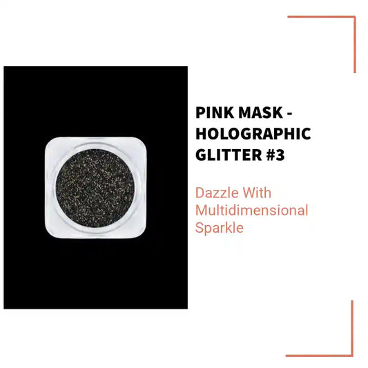 Pink Mask - Holographic Glitter #3 by@Outfy