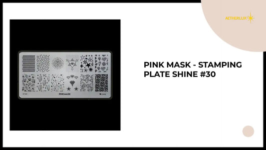 Pink Mask - Stamping Plate Shine #30 by@Outfy