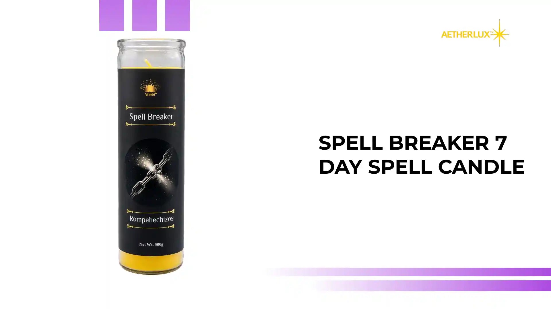 Spell Breaker 7 Day Spell Candle by@Outfy