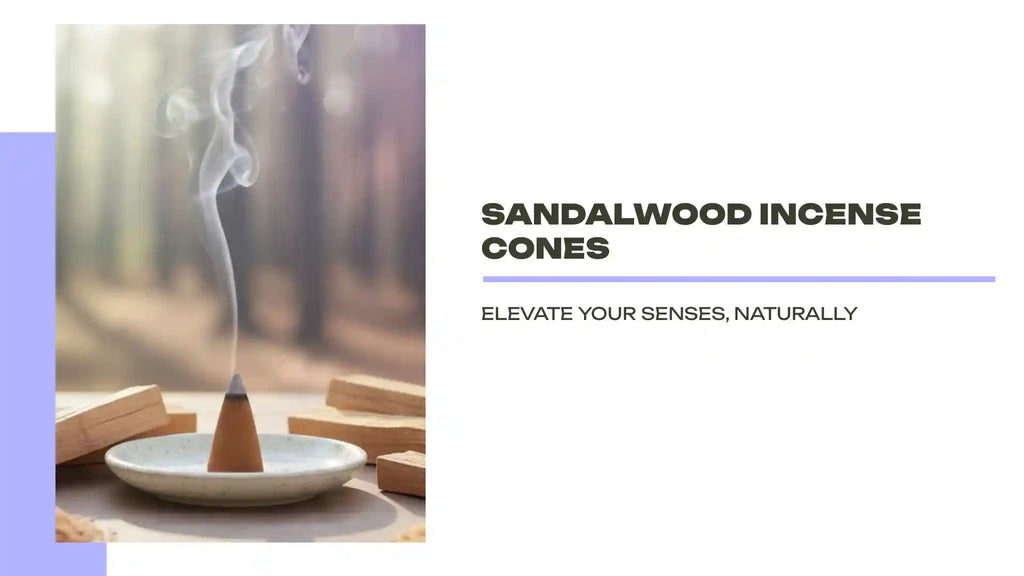 Sandalwood Incense Cones by@Outfy