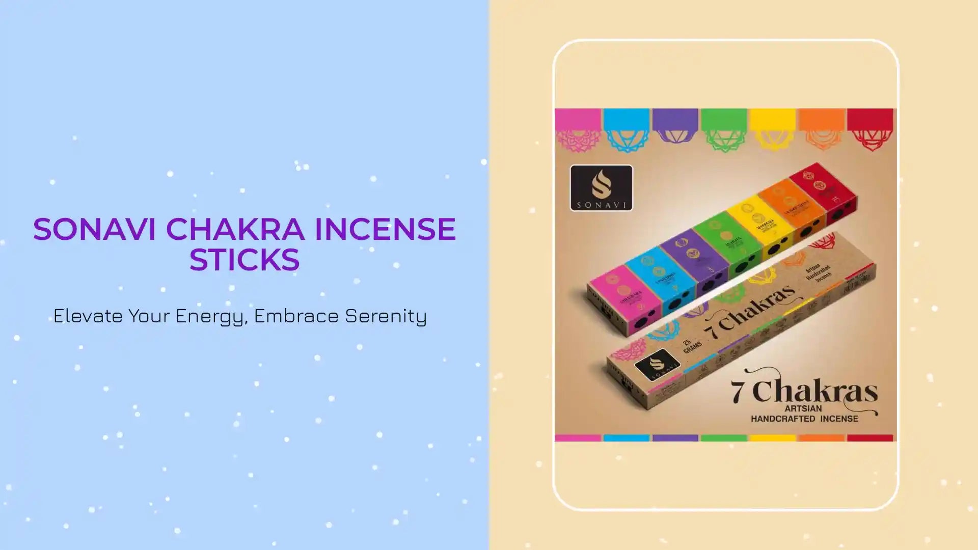 SONAVI Chakra Incense Sticks by@Outfy