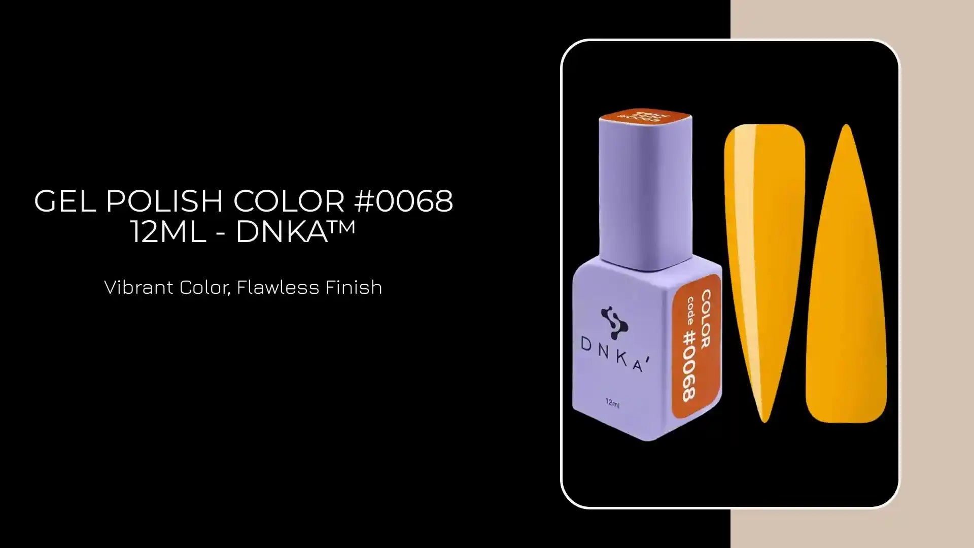 GEL POLISH COLOR #0068 12ml - DNKa&trade; by@Outfy