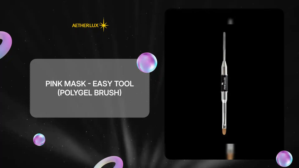 Pink Mask - Easy Tool (Polygel Brush) by@Outfy