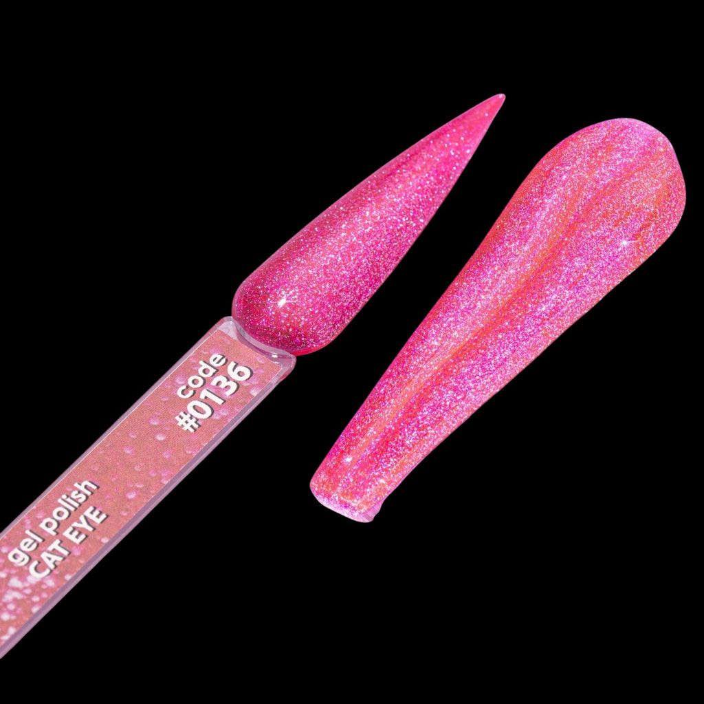 GEL POLISH #0136 CAT EYE 12ml - DNKa™ by kvadrat store