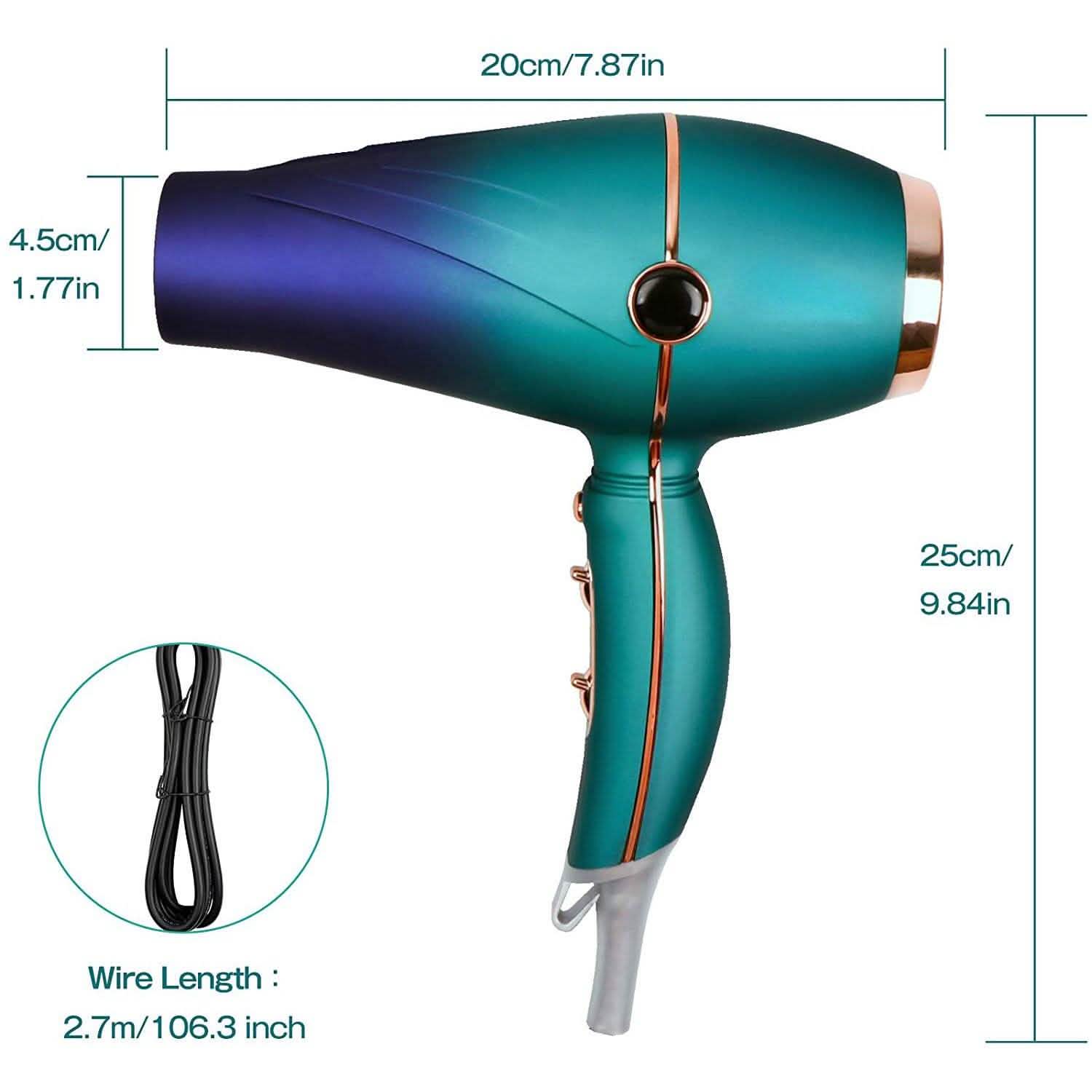 Professional Salon Hair Dryer 2300W by DailySale