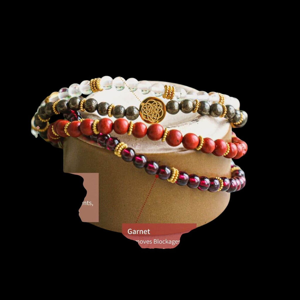 Prosperity Magnet Bracelet Pack of 4 by Conscious Items