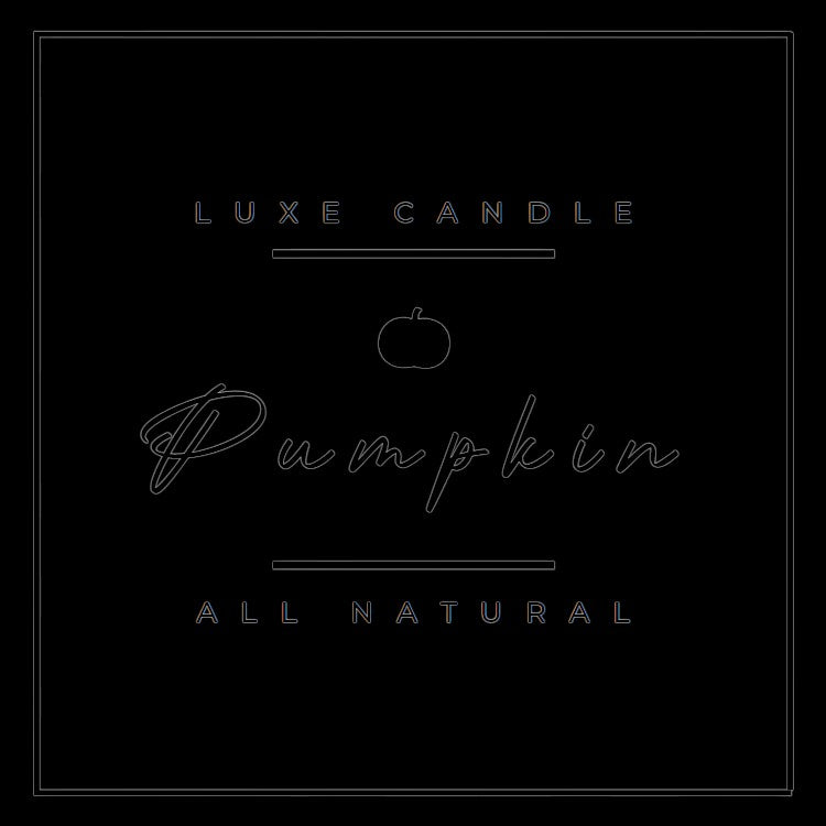 Pumpkin • Luxe Natural Coconut Wax Candle by The Good Shaman