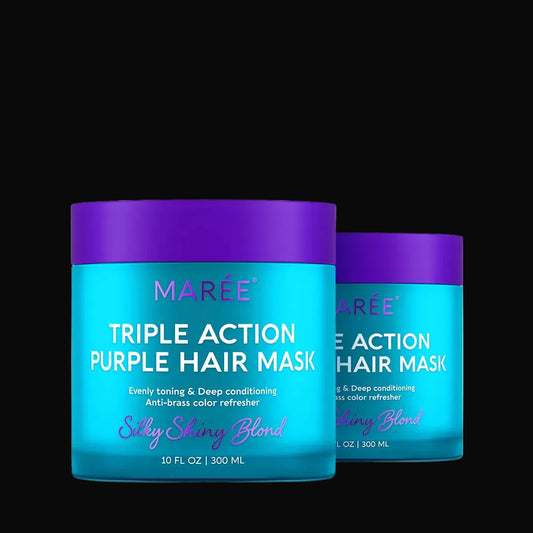 Purple Mask for Blonde Hair by Maree