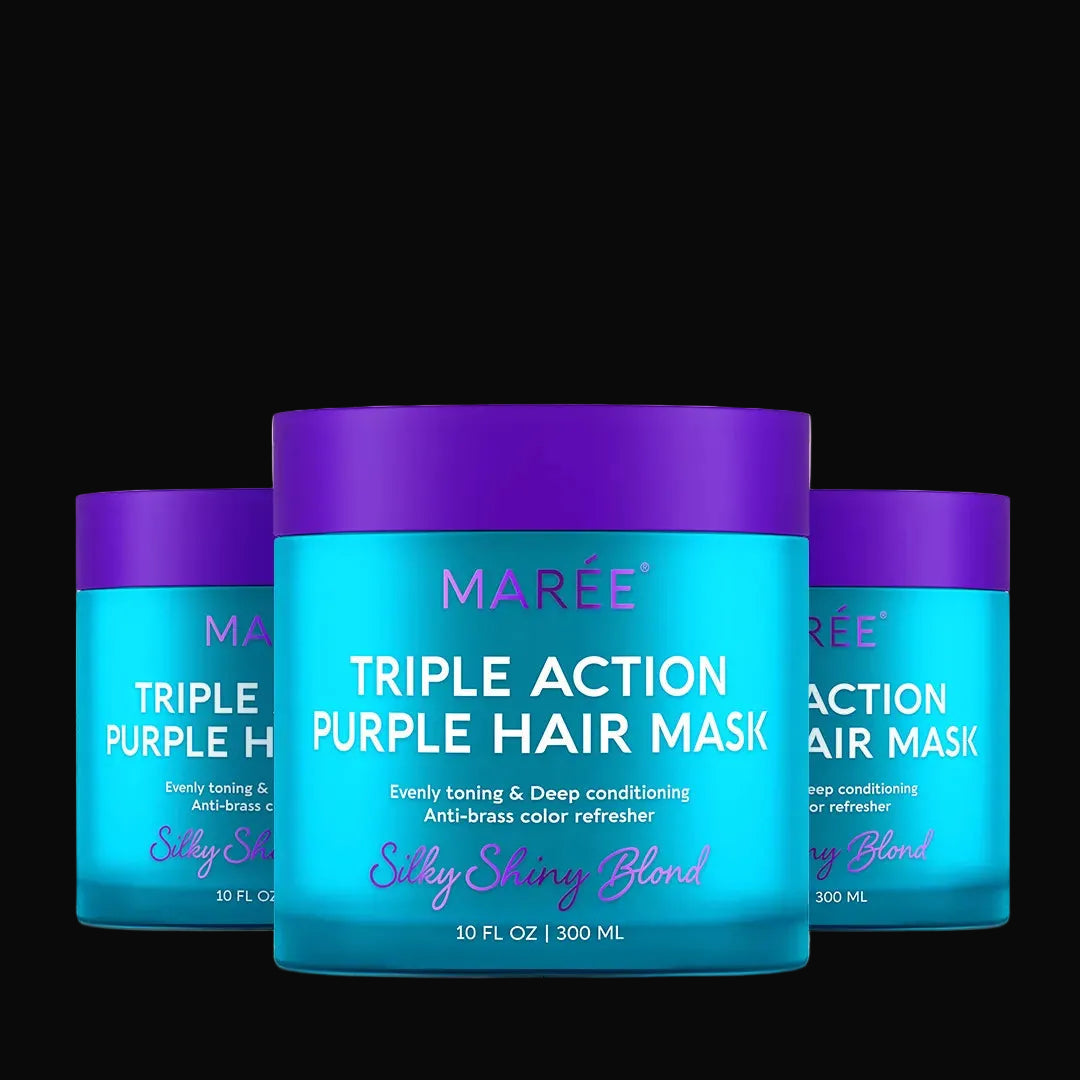 Purple Mask for Blonde Hair by Maree