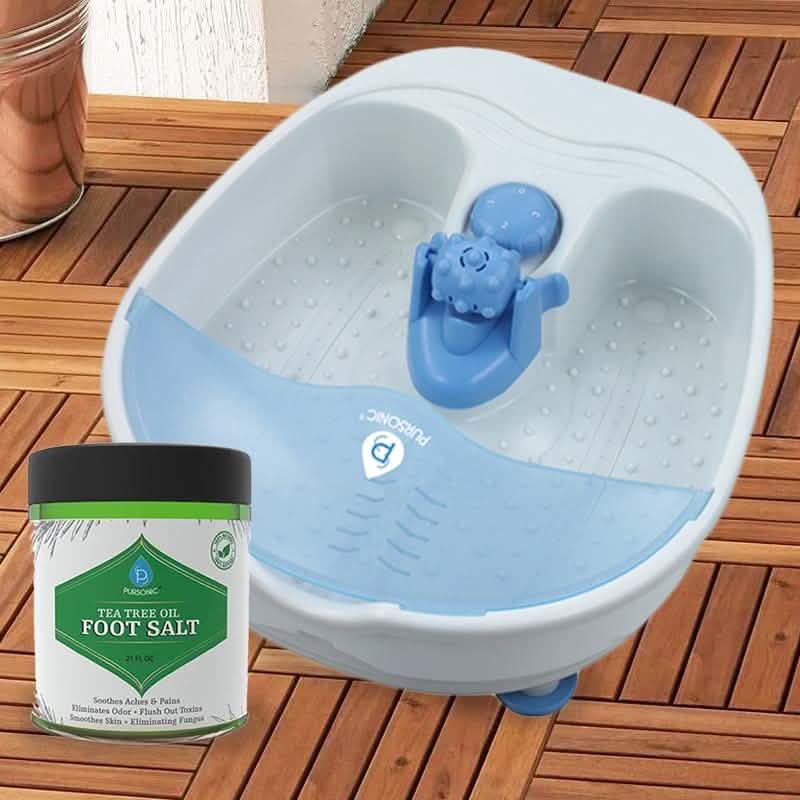 Pursonic Foot Spa Massager and Tea Tree Oil Soak by DailySale