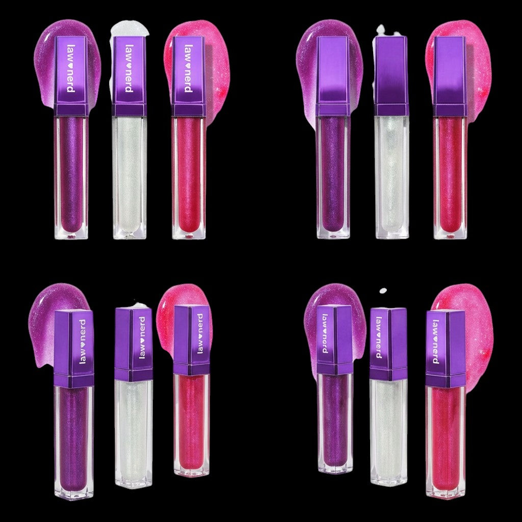 Emily D. Baker X Gerard Cosmetics®️ 3 Lip Gloss Set Allegations & Shade Collection by Gerard Cosmetics