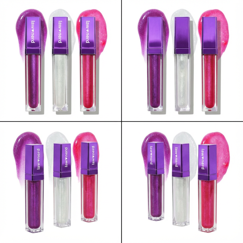 Emily D. Baker X Gerard Cosmetics®️ 3 Lip Gloss Set Allegations & Shade Collection by Gerard Cosmetics