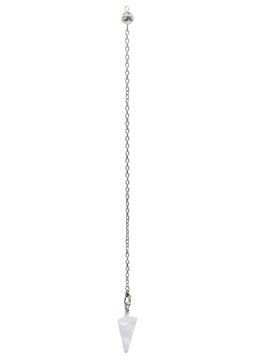 Quartz Crystal Tear Drop Pendulum