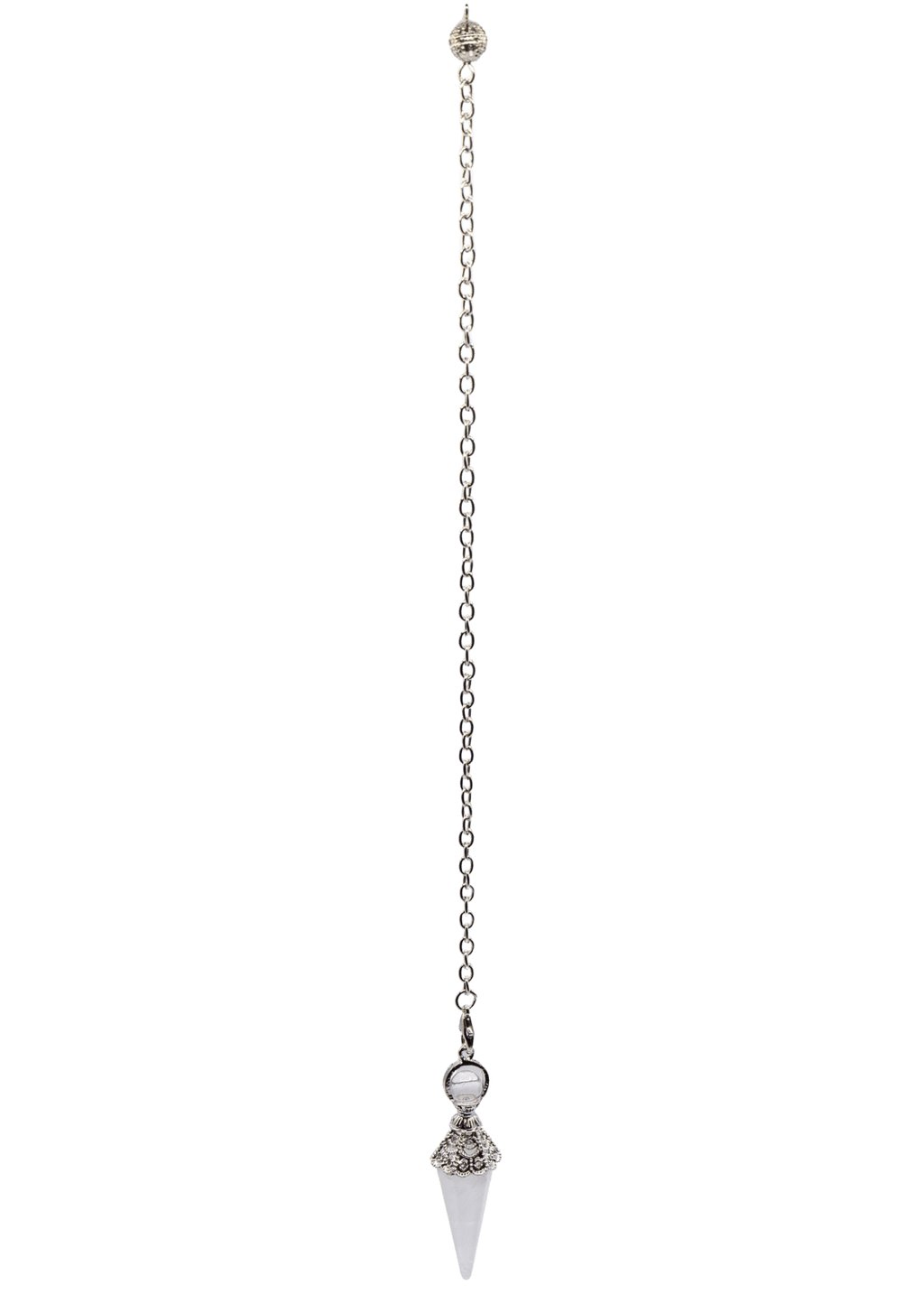 Ornate Quartz Crystal Pendulum