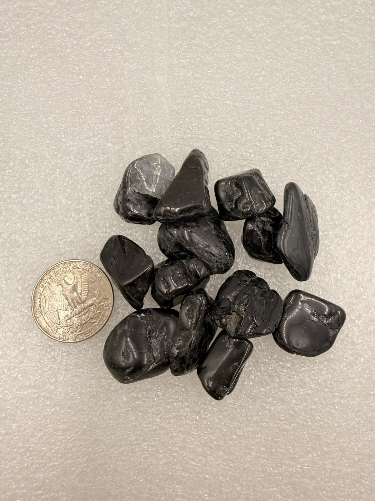 Black Tourmaline Tumbled Pocket Stone