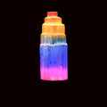 Rainbow’s Blessing - Selenite Tower of Peace & Protection by Conscious Items