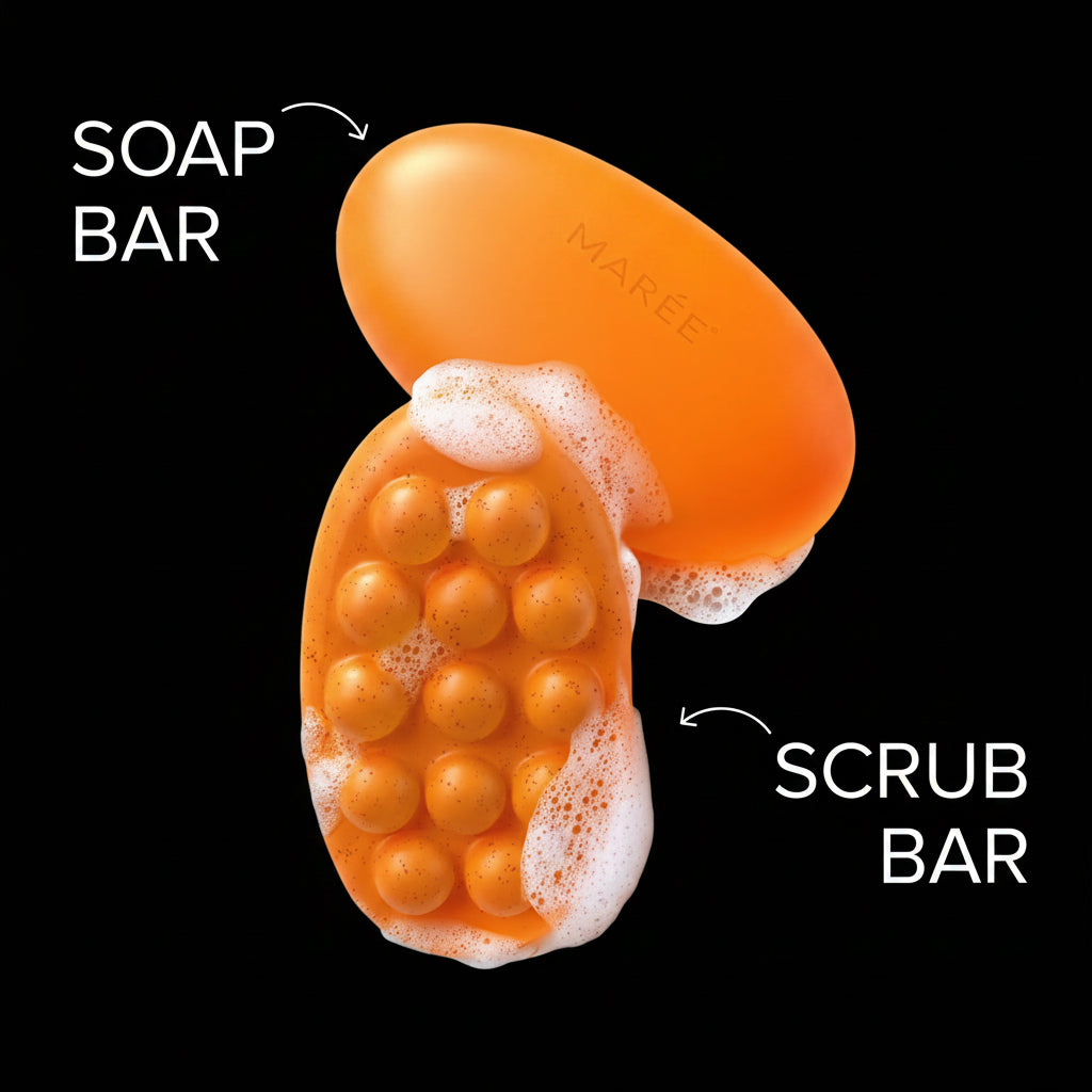 Turmeric Kojic Soap & Scrub by Maree