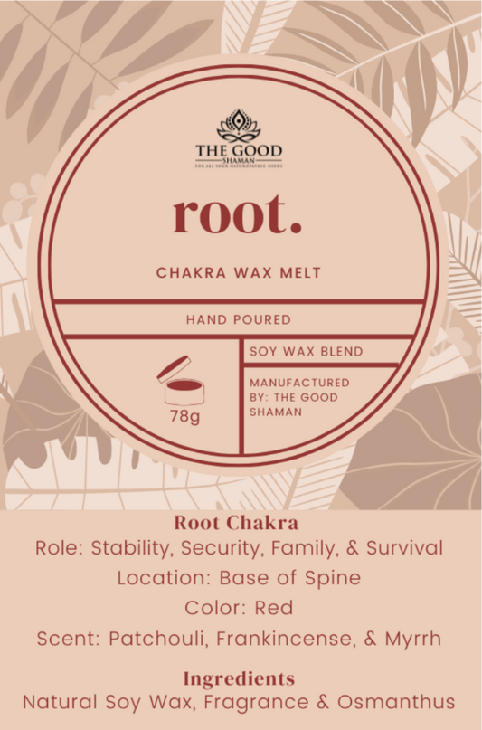 Root Chakra – Luxe Hand-Poured Natural Soy Wax Melts - AetherLux.Shop