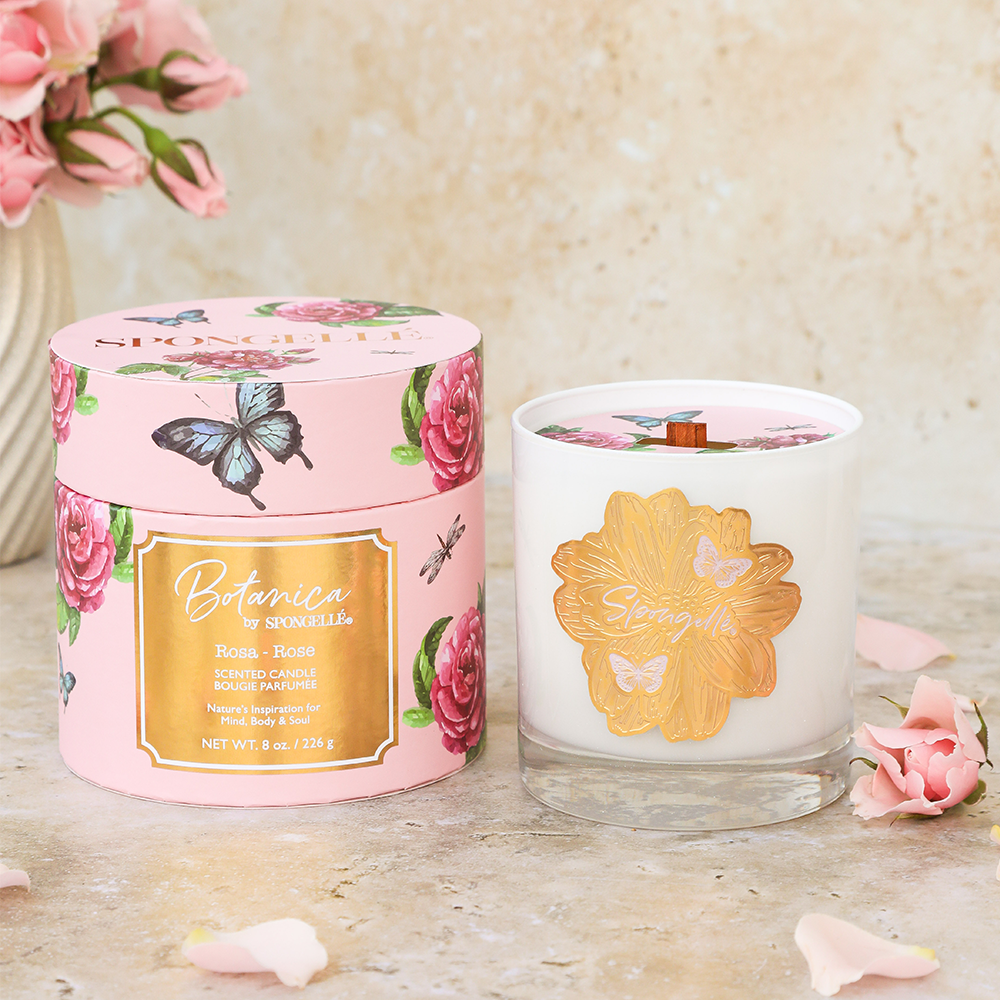 Rose | Botanica Candle by Spongellé