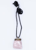 Rose Quartz Crystal Necklace