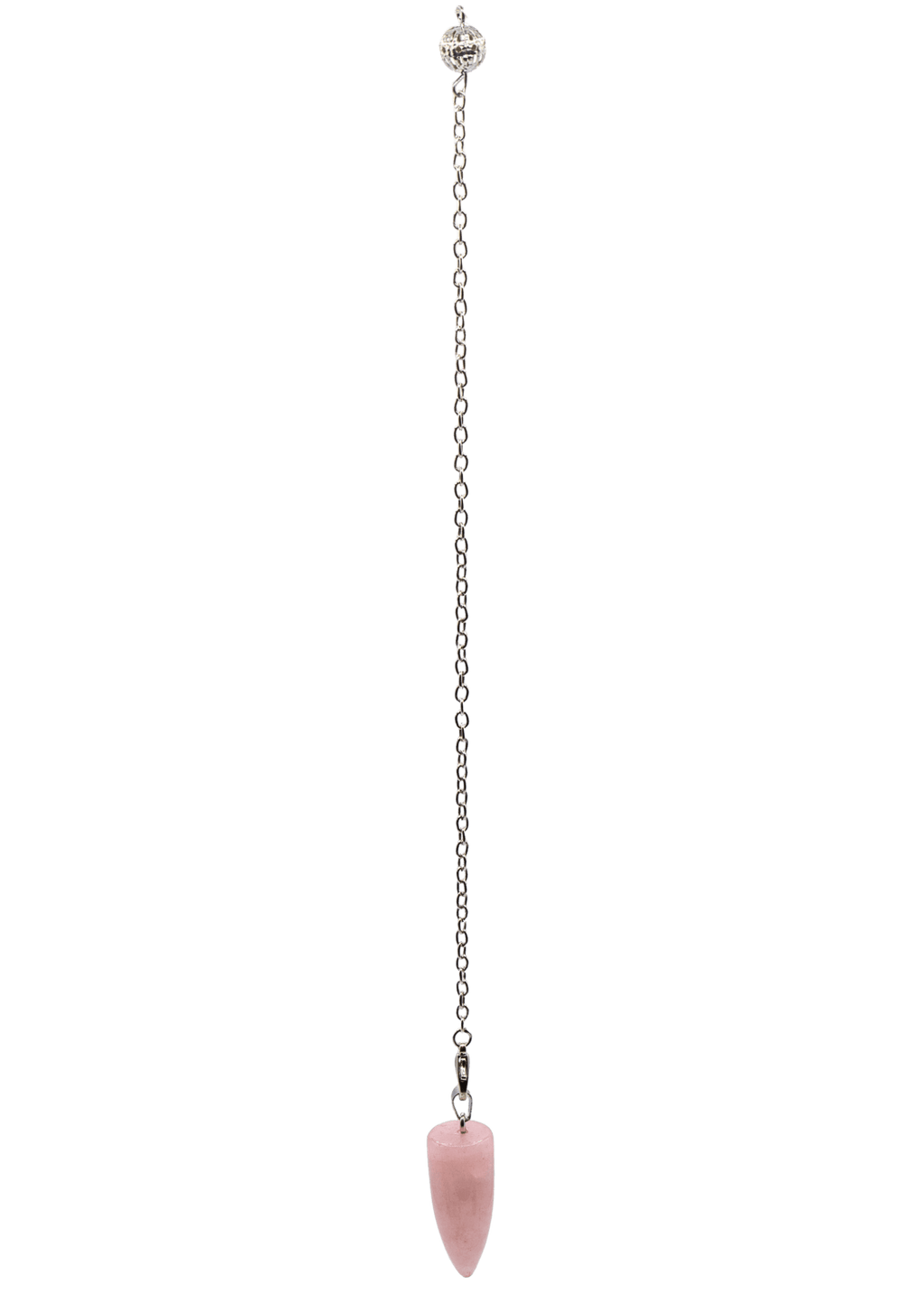 Rose Quartz Tear Drop Pendulum