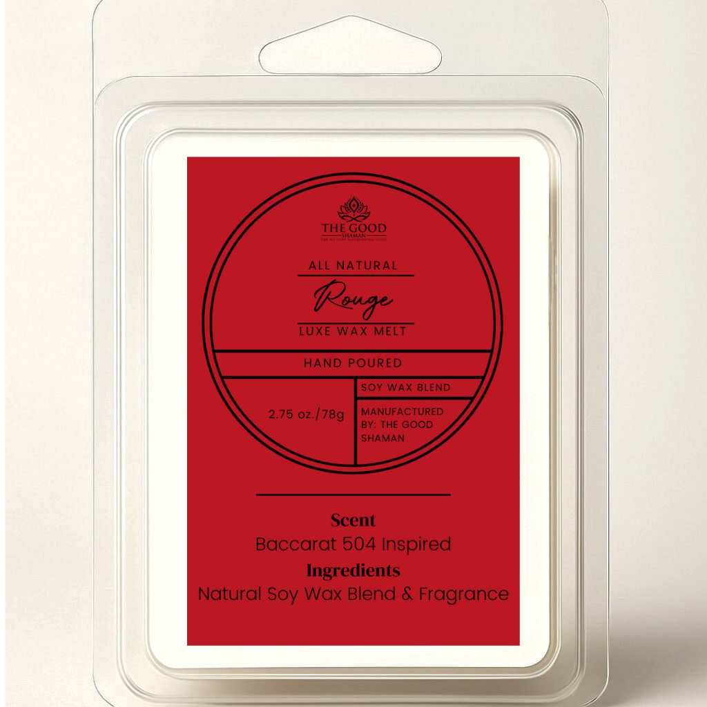 "Rouge" Luxe Hand-Poured Natural Soy Wax Melts - Baccarat 540 Inspired Fragrance by The Good Shaman