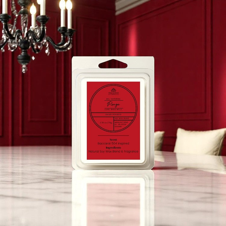 "Rouge" Luxe Hand-Poured Natural Soy Wax Melts - Baccarat 540 Inspired Fragrance by The Good Shaman