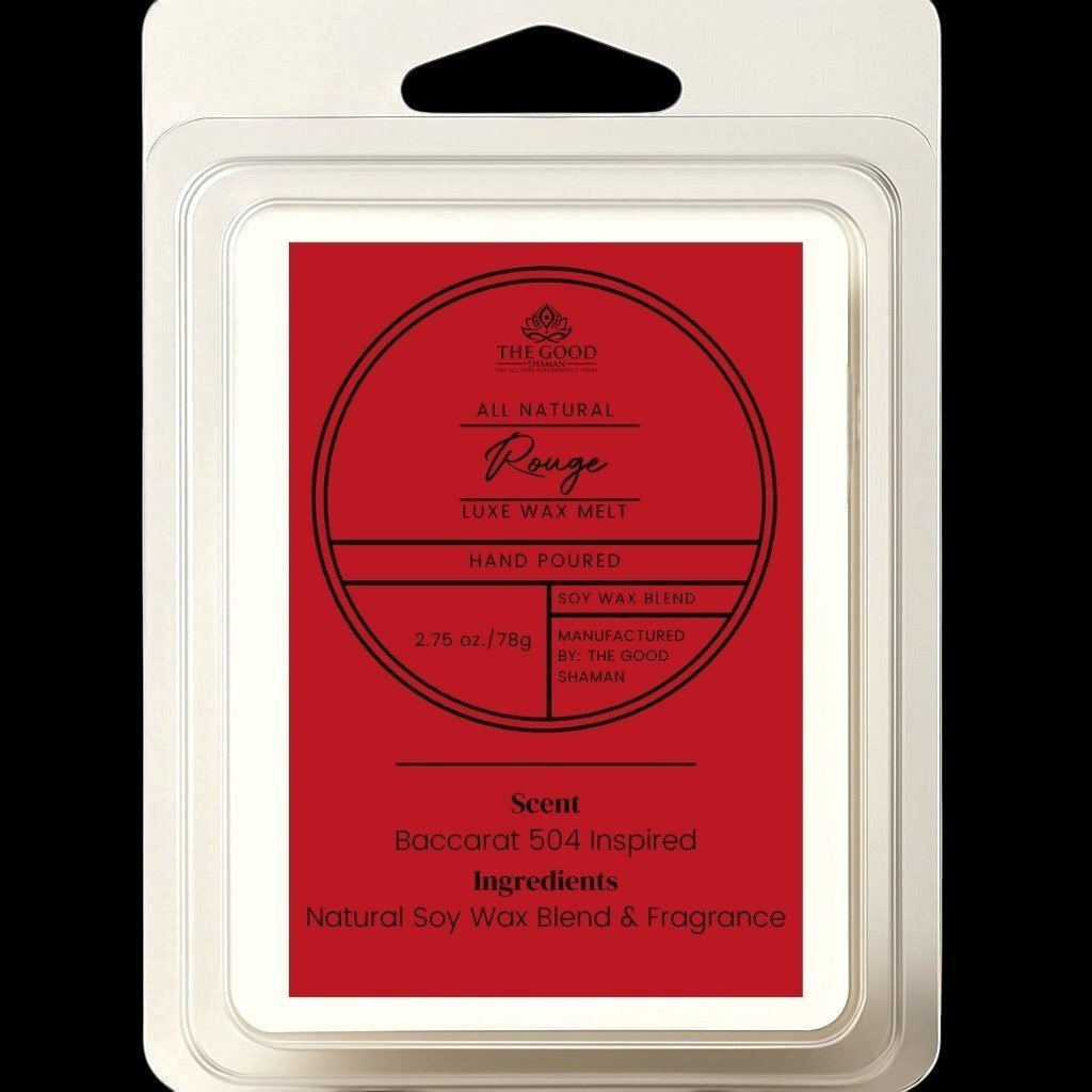 "Rouge" Luxe Hand-Poured Natural Soy Wax Melts - Baccarat 540 Inspired Fragrance by The Good Shaman