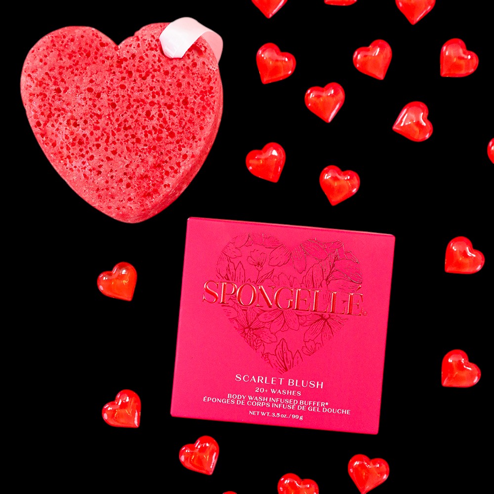 Scarlet Blush | Heart Buffer by Spongellé