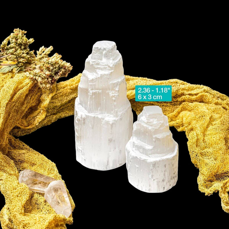 Selenite Cleansing Lamp by Conscious Items