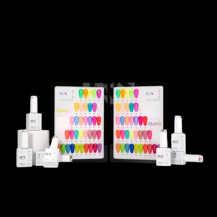 SEN PURE Glow 36 Gel Collection (Free Top-Base-Matte) by iNAIL SUPPLY