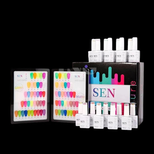 SEN PURE Glow 36 Gel Collection (Free Top-Base-Matte) by iNAIL SUPPLY