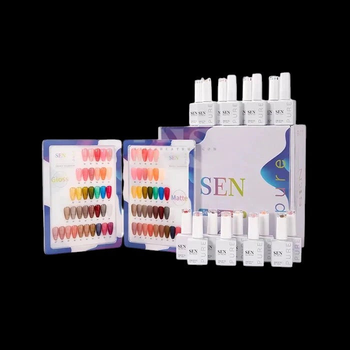 SEN PURE Jelly 36 Gel Collection (Free Top-Base-Matte) by iNAIL SUPPLY