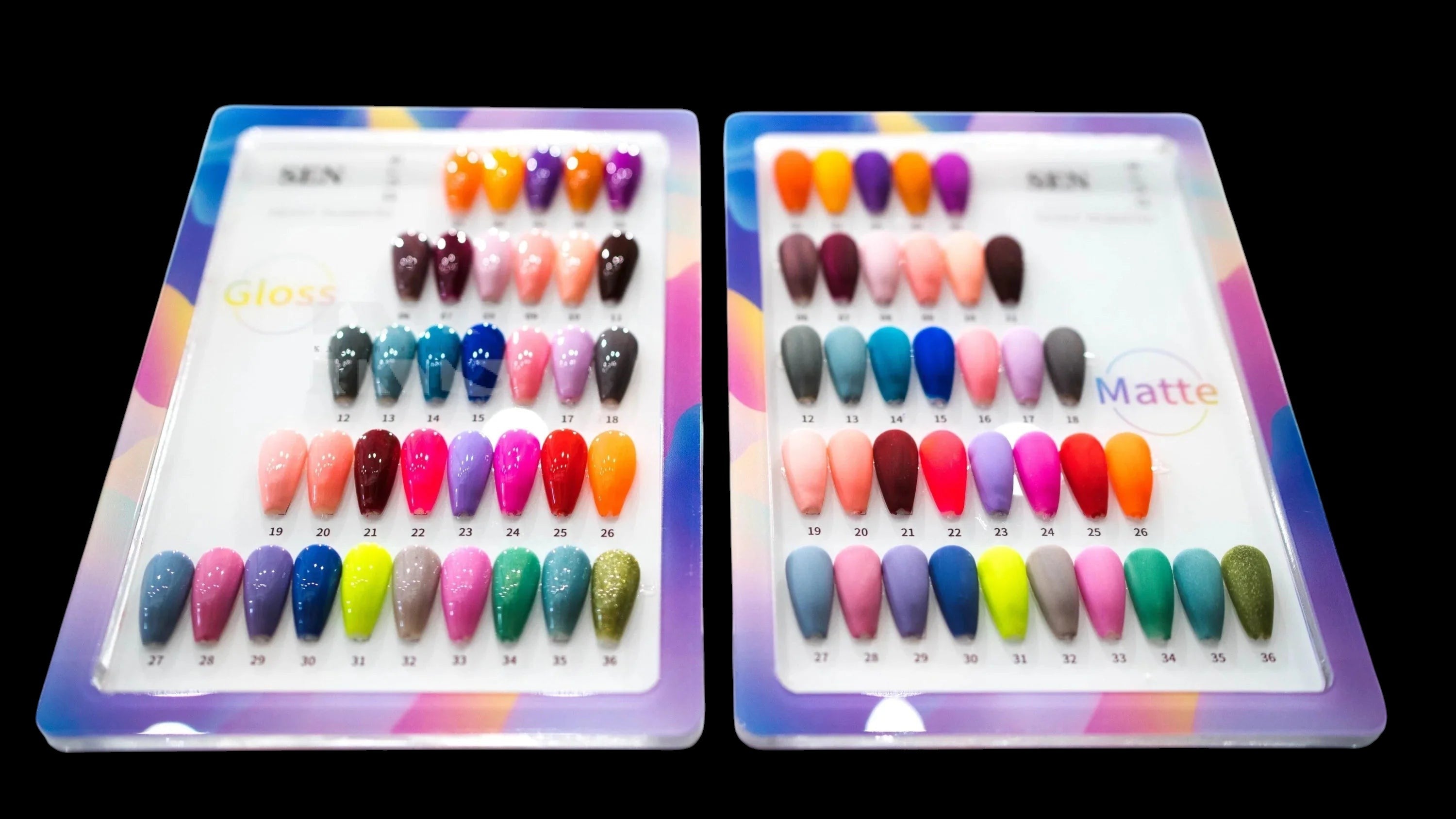 SEN PURE Mood 36 Gel Collection (Free Top-Base-Matte) by iNAIL SUPPLY
