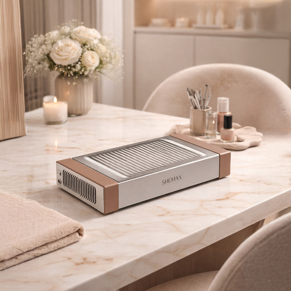 SHEMAX Style Pro Mocha Mousse Nail Dust Collector