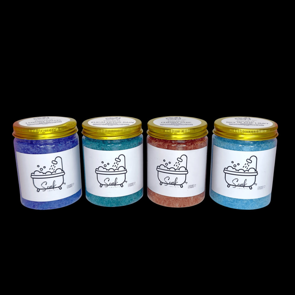 Soak Society Bath Salts - Cherry Chip by Gerard Cosmetics