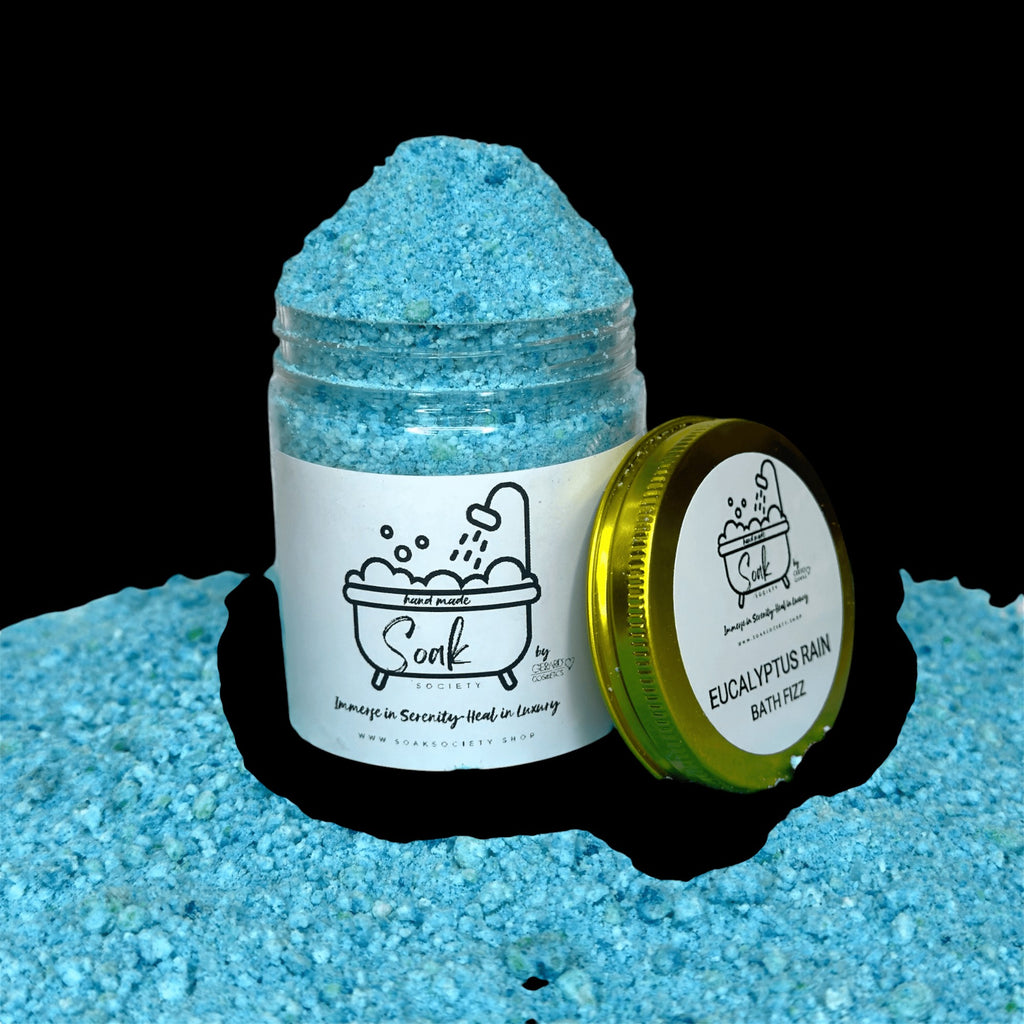 Soak Society Bath Fizz - Eucalyptus Rain by Gerard Cosmetics