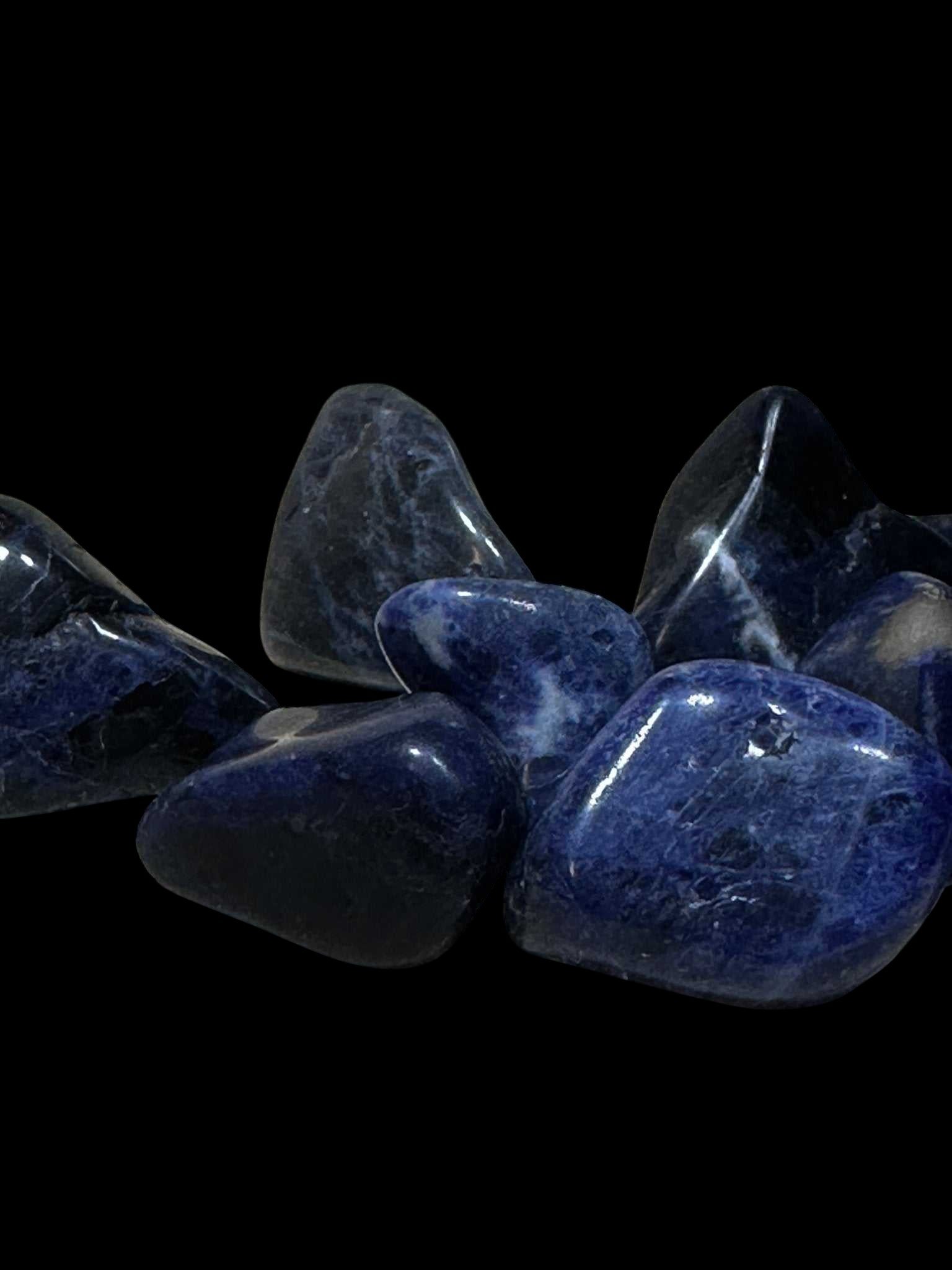 Sodalite Tumbled Stone - A grade