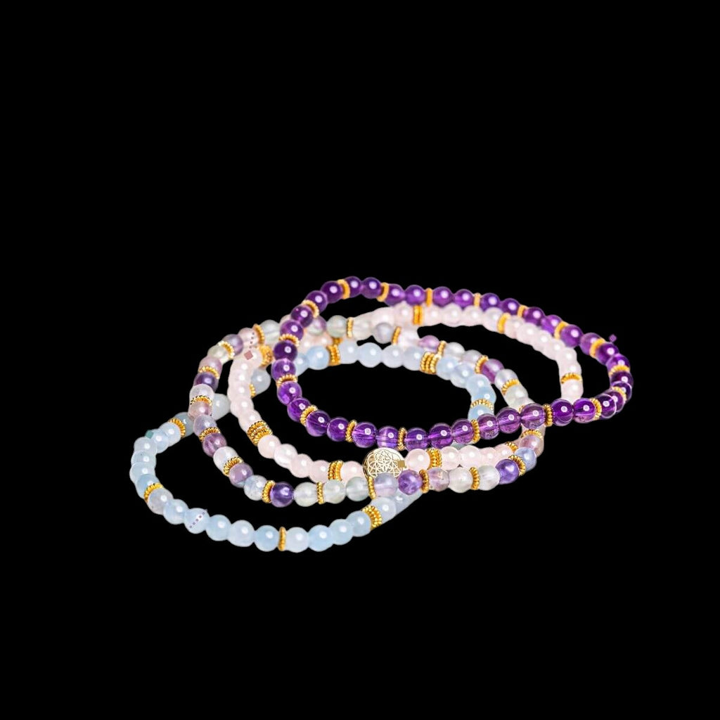 Soothing Anxiety-Free Bracelet Pack of 4 by Conscious Items