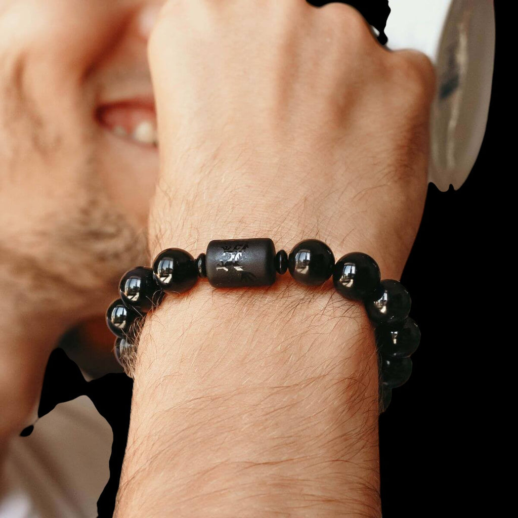 Soul Cleansing Black Obsidian Bracelet by Conscious Items