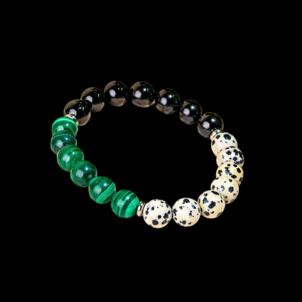 Soul Reset: Dalmatian Jasper Bracelet of Healing by Conscious Items