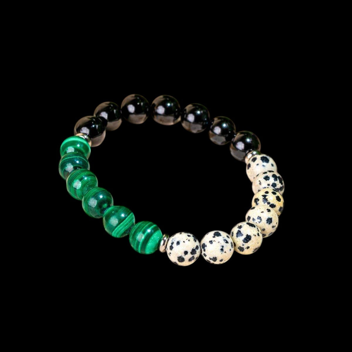 Soul Reset: Dalmatian Jasper Bracelet of Healing by Conscious Items