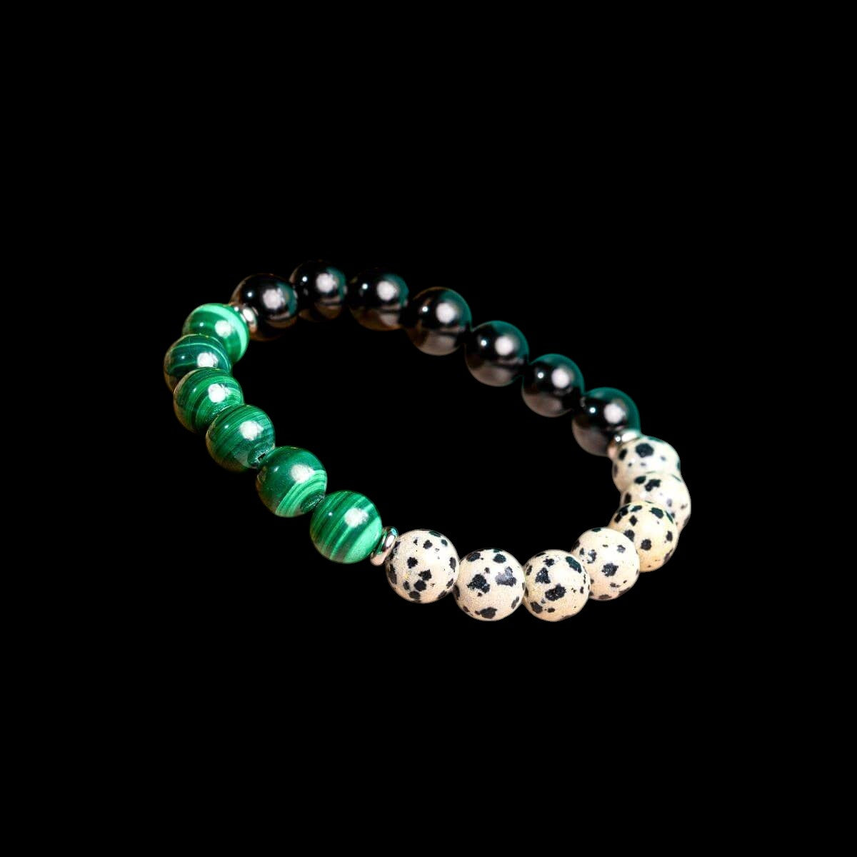 Soul Reset: Dalmatian Jasper Bracelet of Healing by Conscious Items