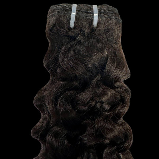 Spanish Wave 100% Human Hair Bundles by Private Label
